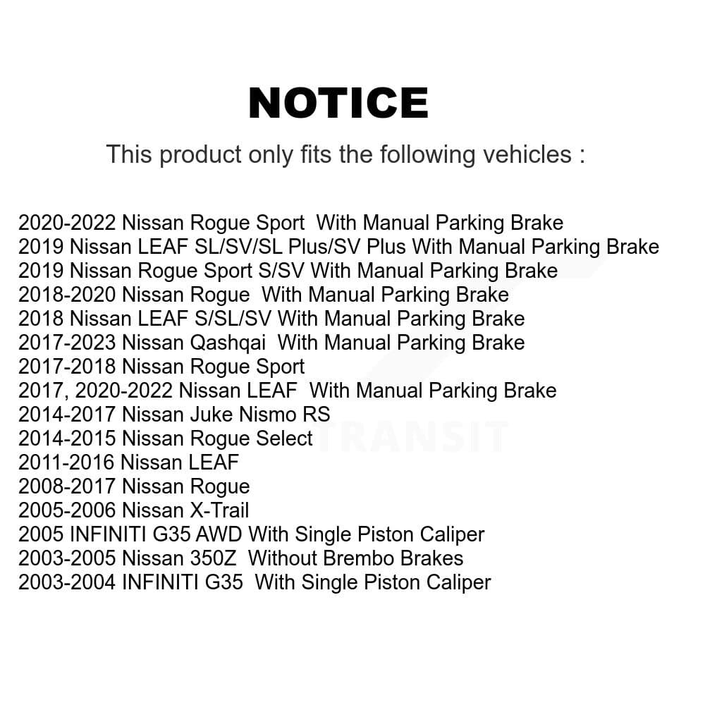 Transit Auto - KGA-104059 - Rear Disc Brake Kits image 19