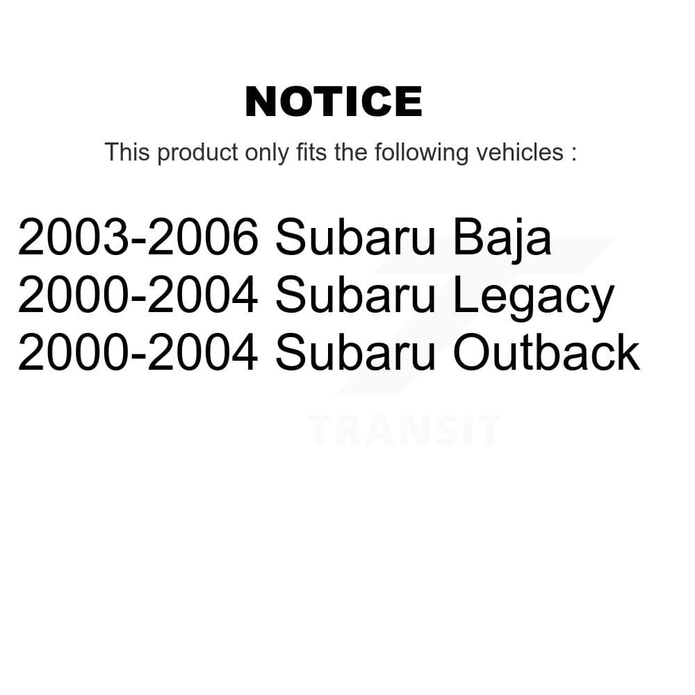 Transit Auto - KGA-104152 - Rear Disc Brake Kits image 19