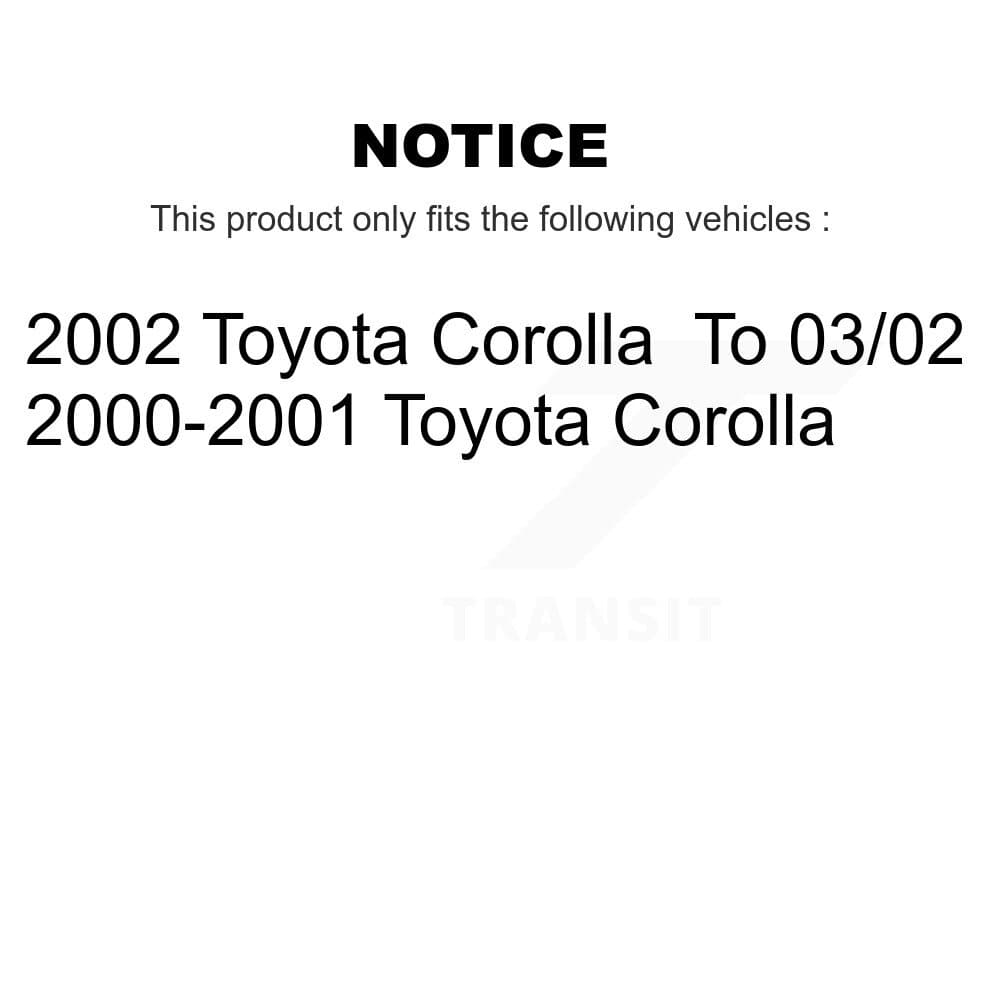 Transit Auto - KGA-104198 - Front and Rear Disc Brake Kits image 24