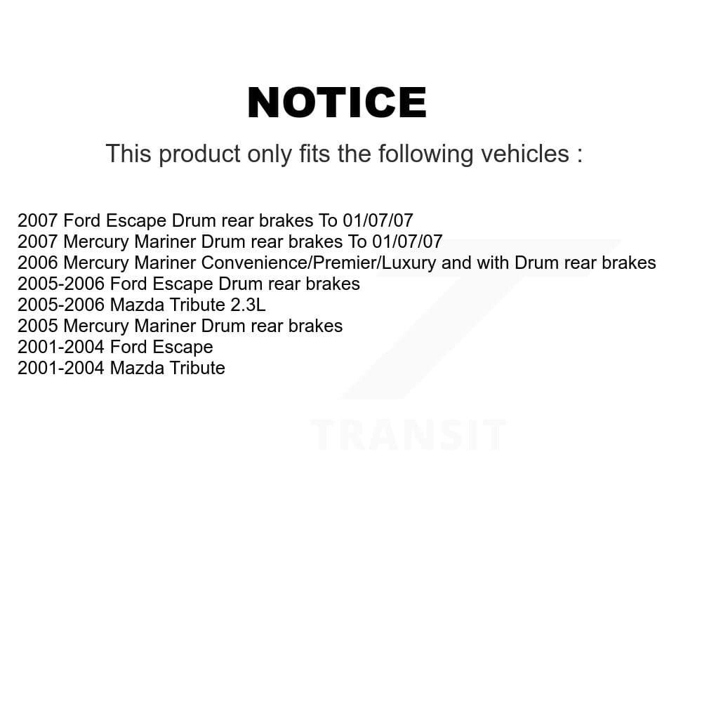 Transit Auto - KGA-104348 - Front and Rear Disc Brake Kits image 24