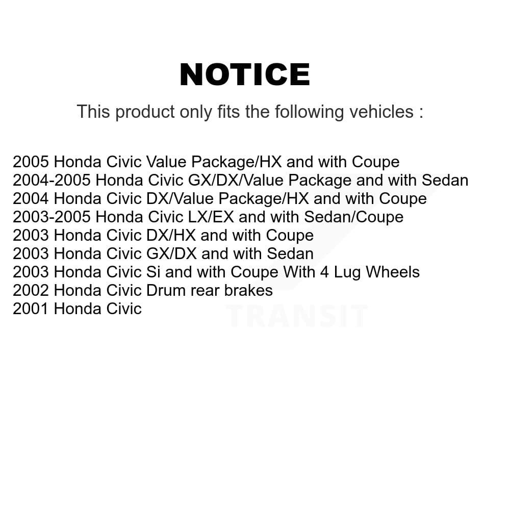 Transit Auto - KGA-104384 - Front and Rear Disc Brake Kits image 24