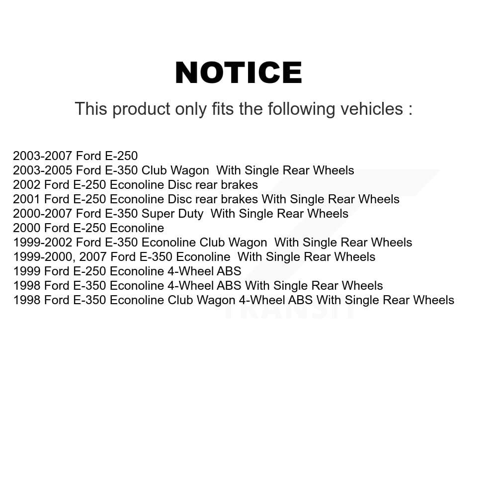 Transit Auto - KGA-104424 - Front and Rear Disc Brake Kits image 24