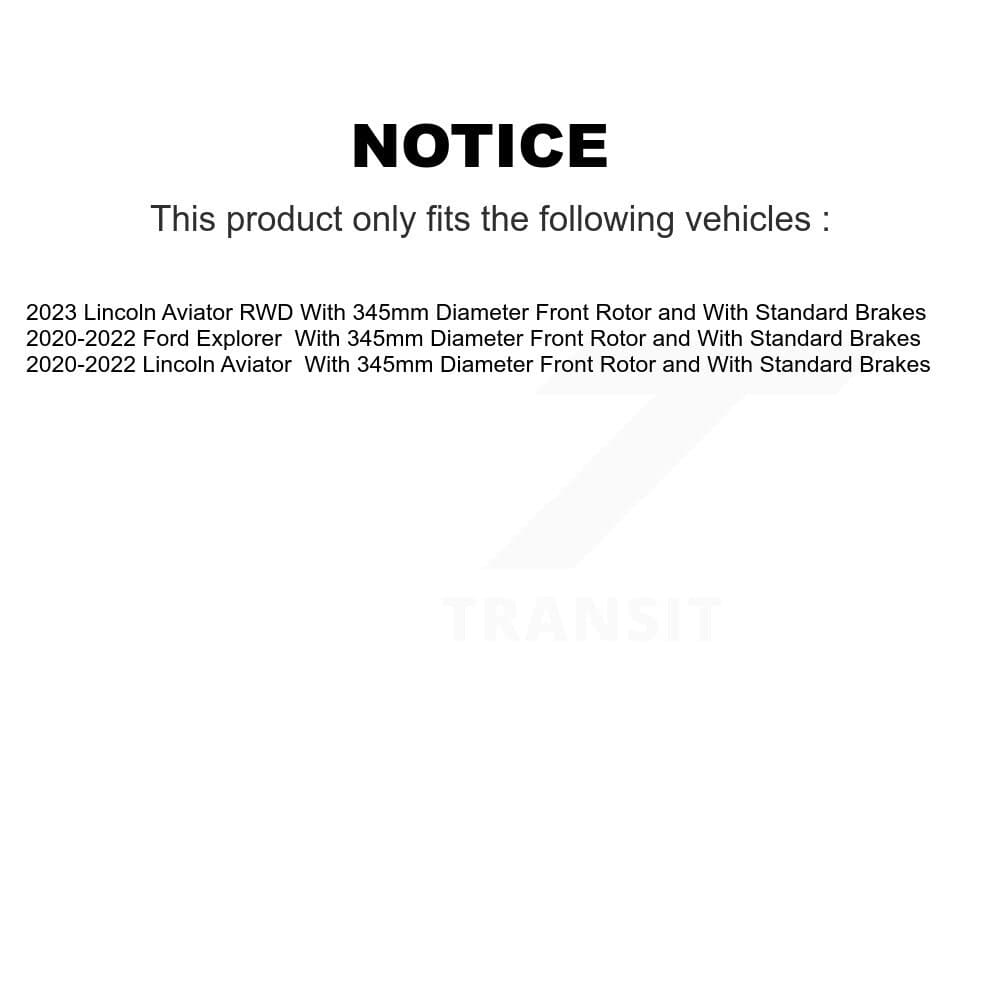 Transit Auto - KGA-104609 - Front Disc Brake Kits image 19