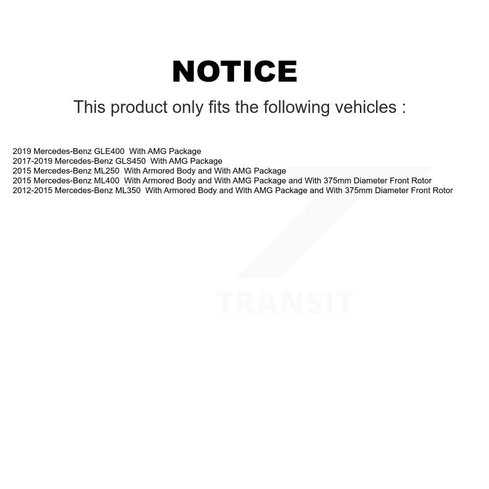 Transit Auto - KGA-104629 - Front Disc Brake Kits image 19