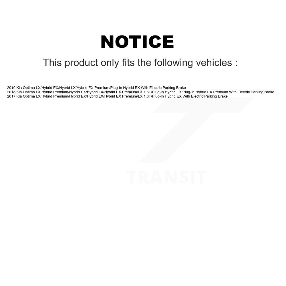 Transit Auto - KGA-104810 - Front and Rear Disc Brake Kits image 19
