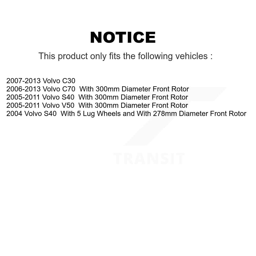 Transit Auto - KGA-104840 - Front and Rear Disc Brake Kits image 19