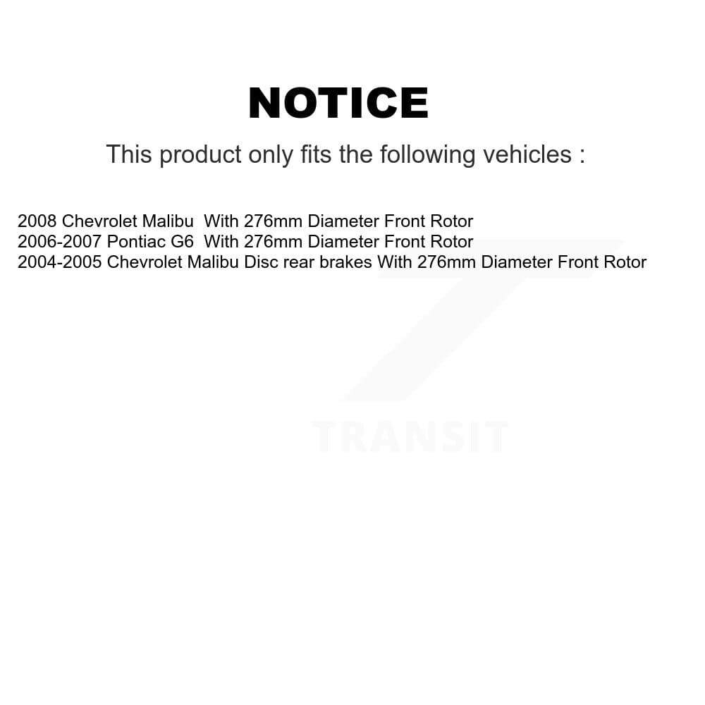 Transit Auto - KGA-104944 - Front and Rear Disc Brake Kits image 19