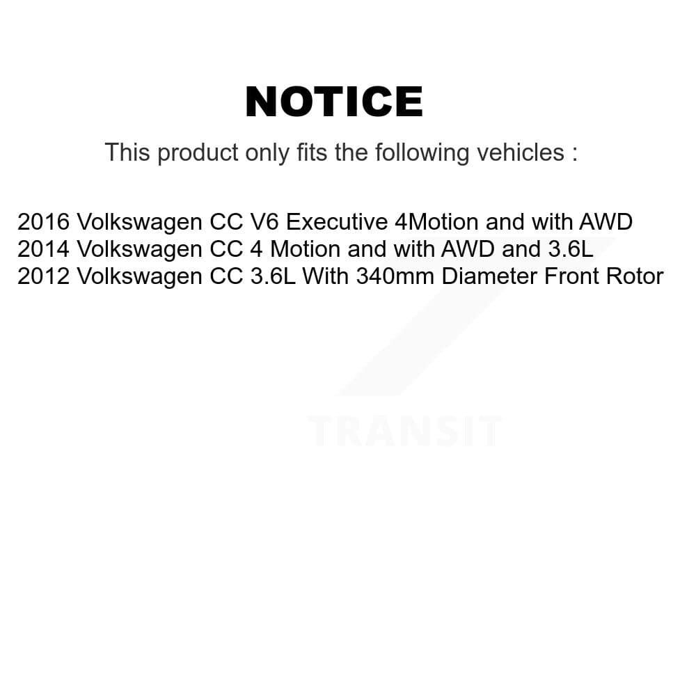 Transit Auto - KGA-105035 - Front and Rear Disc Brake Kits image 19