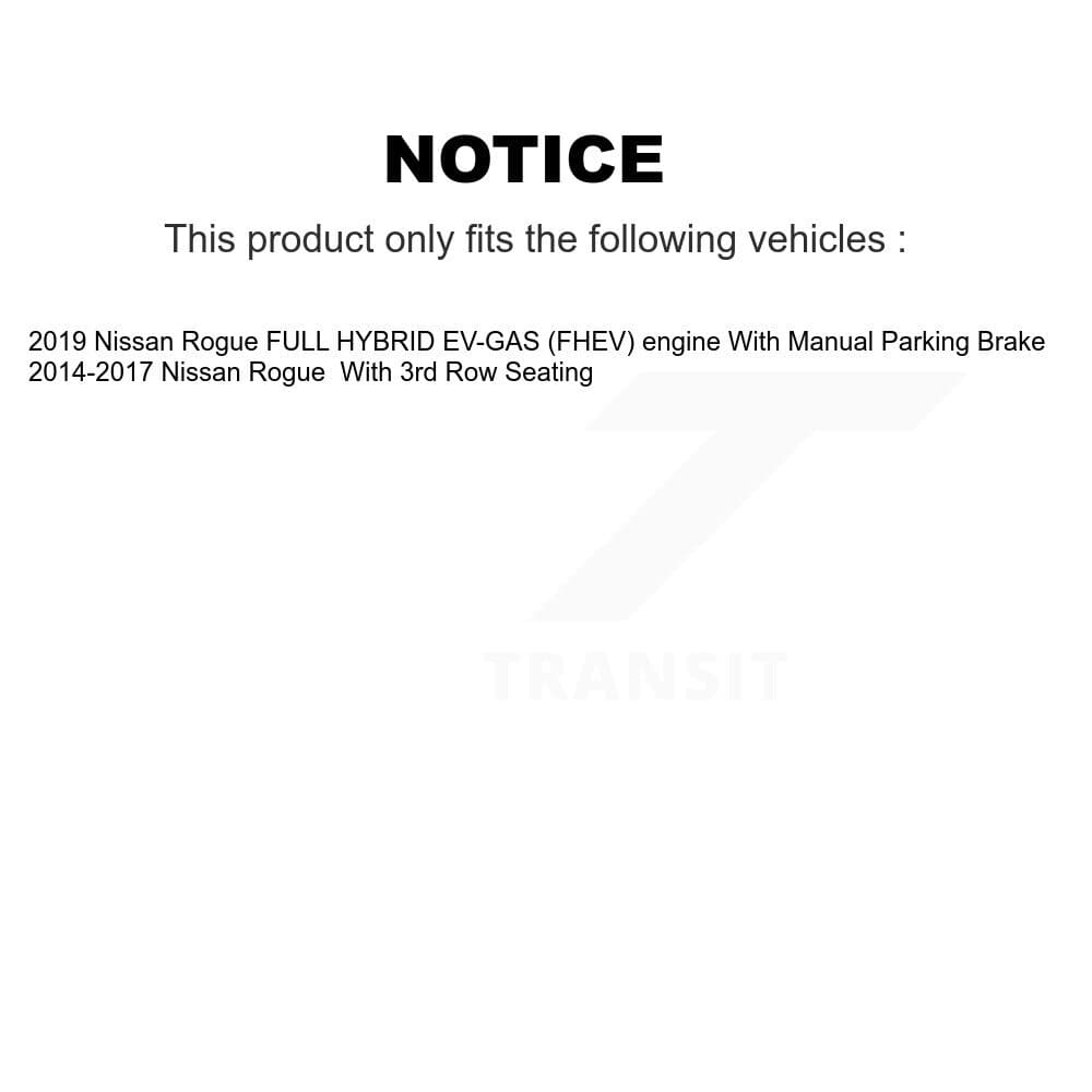 Transit Auto - KGA-105191 - Front and Rear Disc Brake Kits image 19