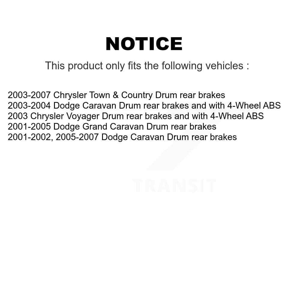 Transit Auto - KGA-105342 - Front and Rear Disc Brake Kits image 19
