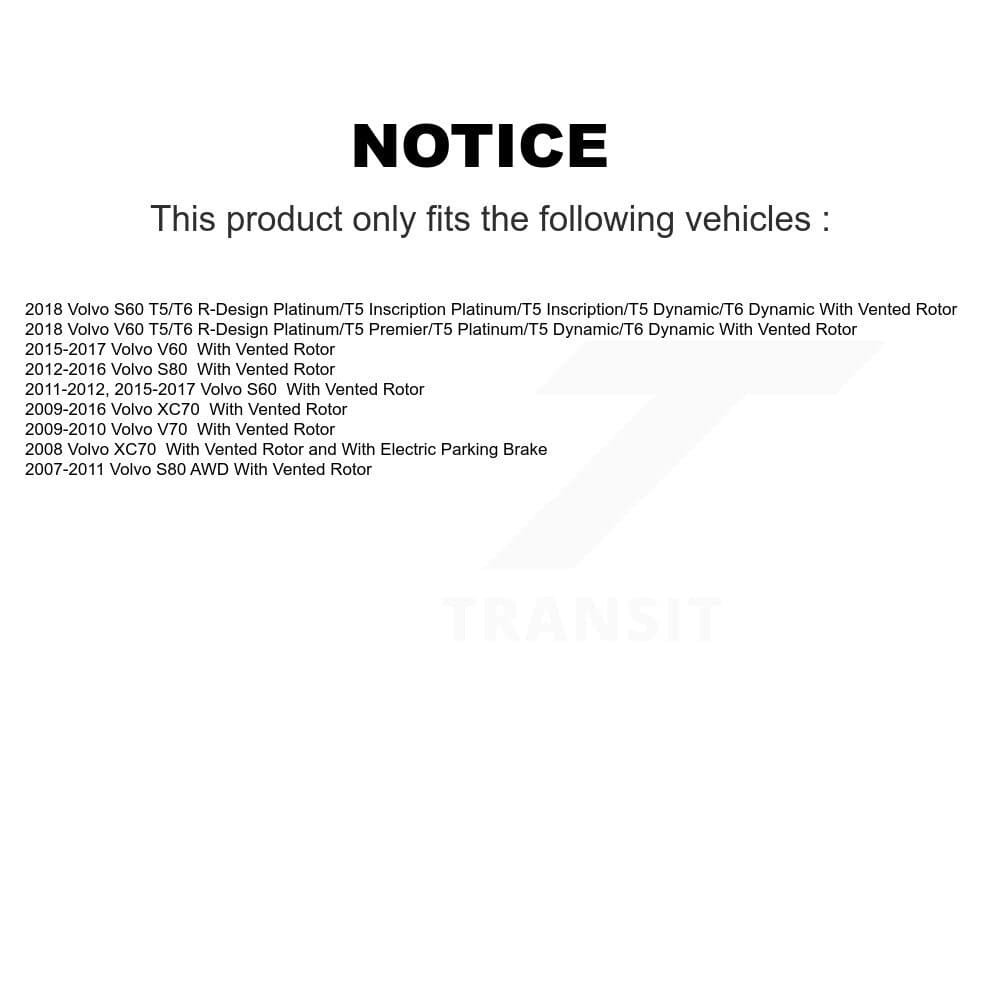 Transit Auto - KGA-105375 - Rear Disc Brake Kits image 19