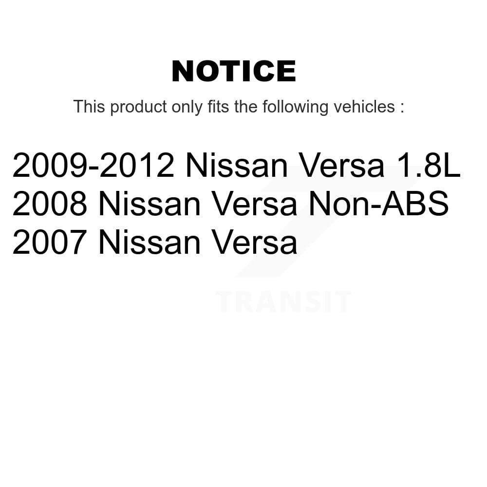 Transit Auto - KGA-105495 - Front and Rear Disc Brake Kits image 24