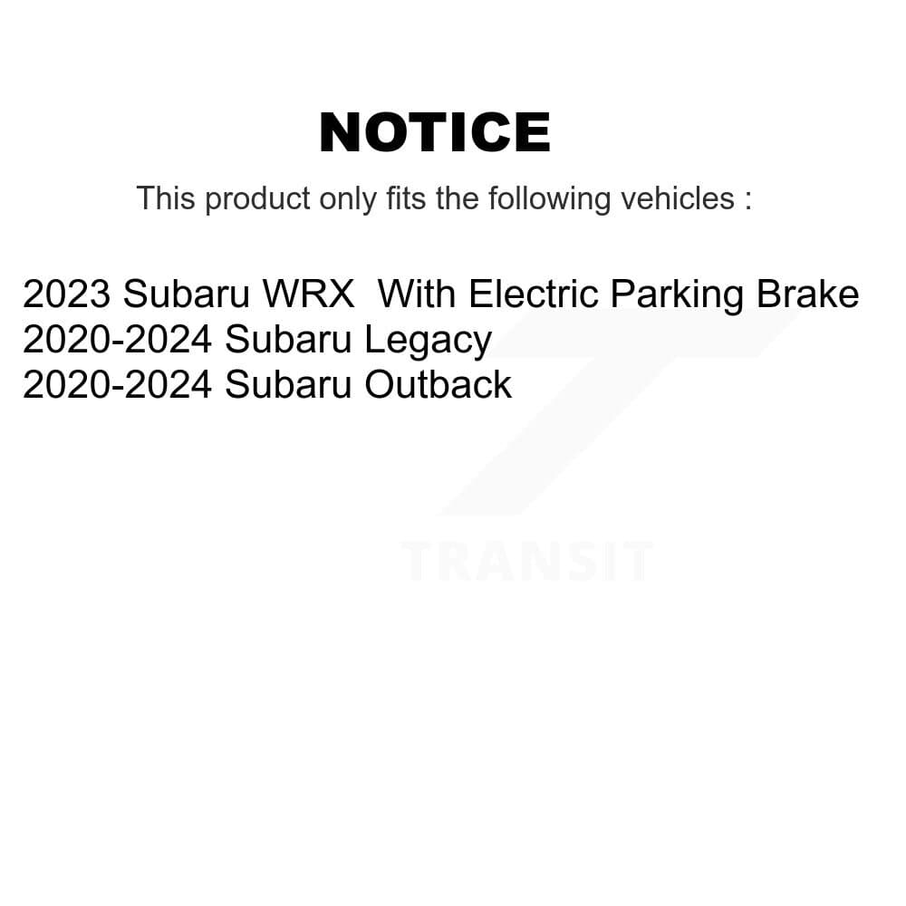 Transit Auto - KGA-105833 - Front and Rear Disc Brake Kits image 19