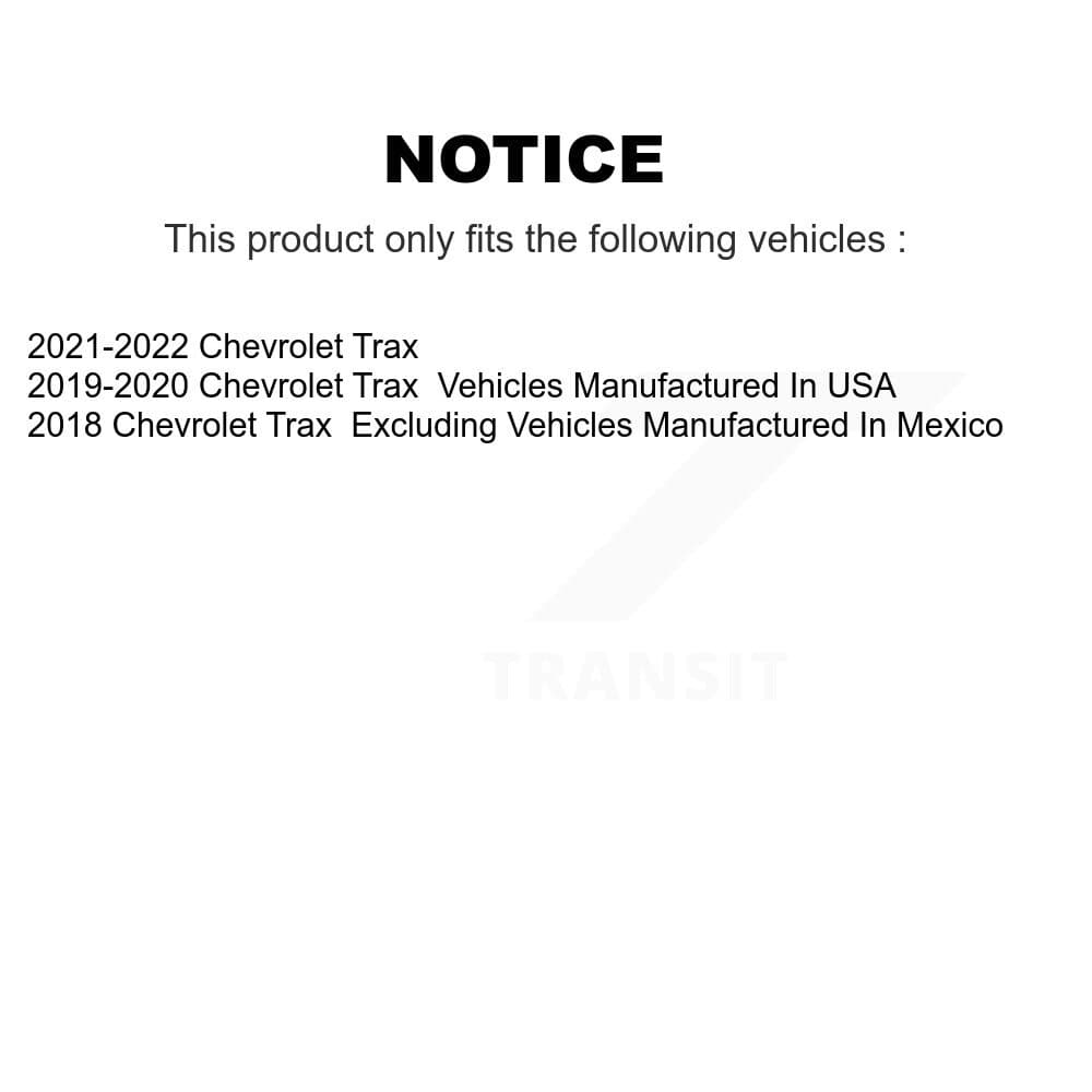 Transit Auto - KGA-106315 - Front and Rear Disc Brake Kits image 24
