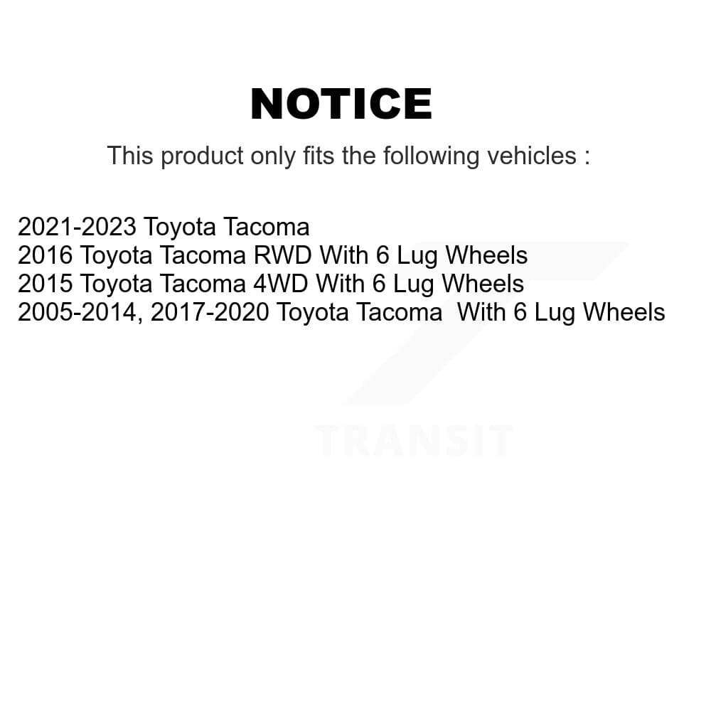 Transit Auto - KGA-106319 - Front and Rear Disc Brake Kits image 24