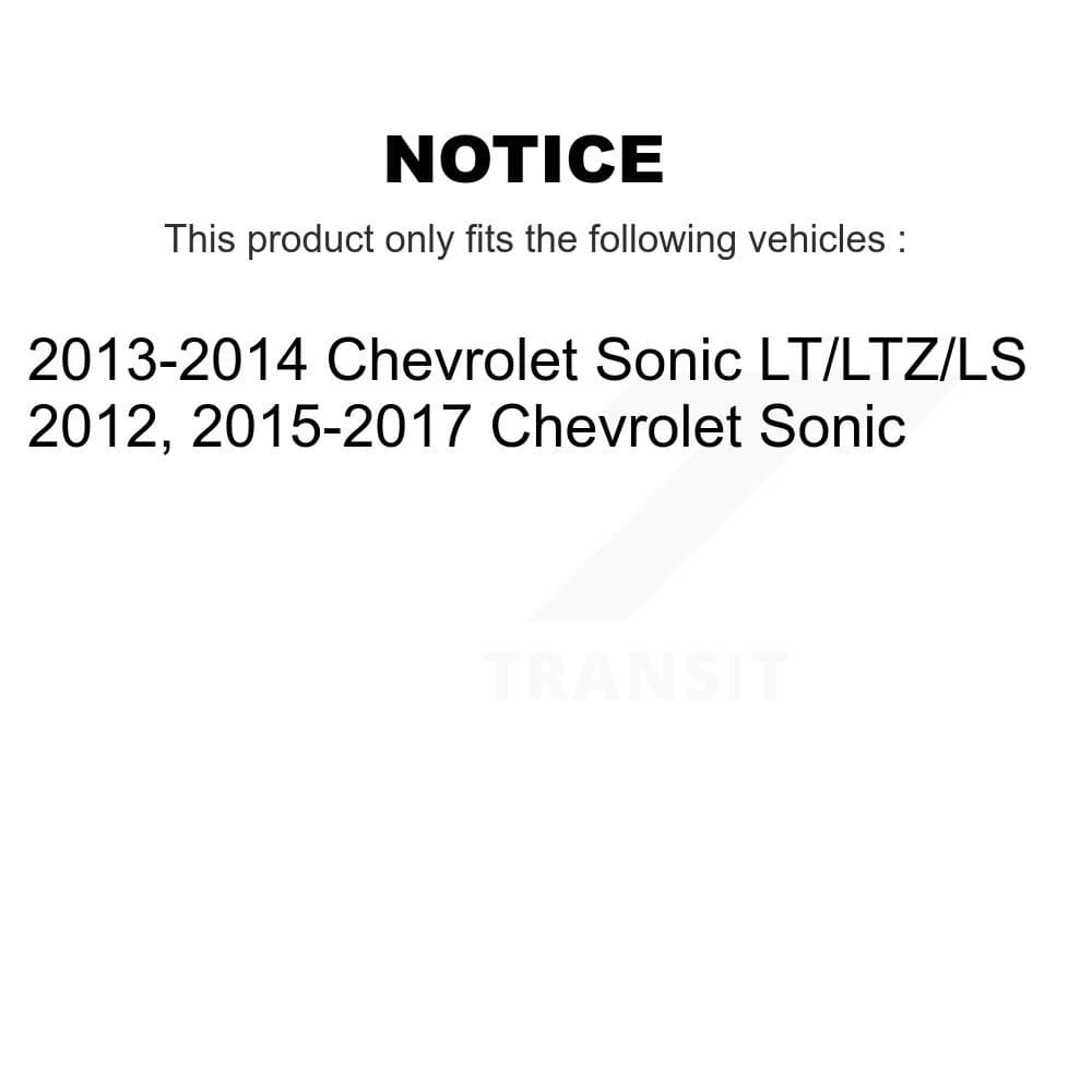 Transit Auto - KGA-106334 - Front and Rear Disc Brake Kits image 24