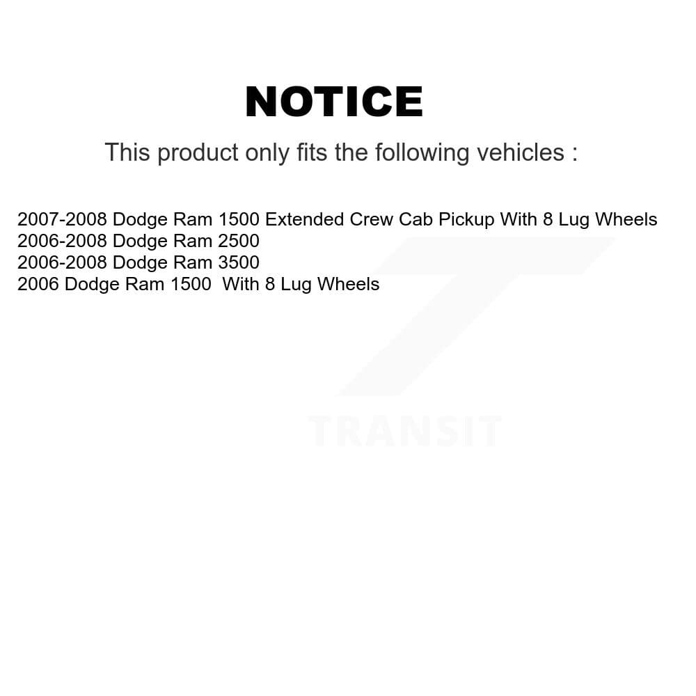 Transit Auto - KGA-106497 - Rear Disc Brake Kits image 19