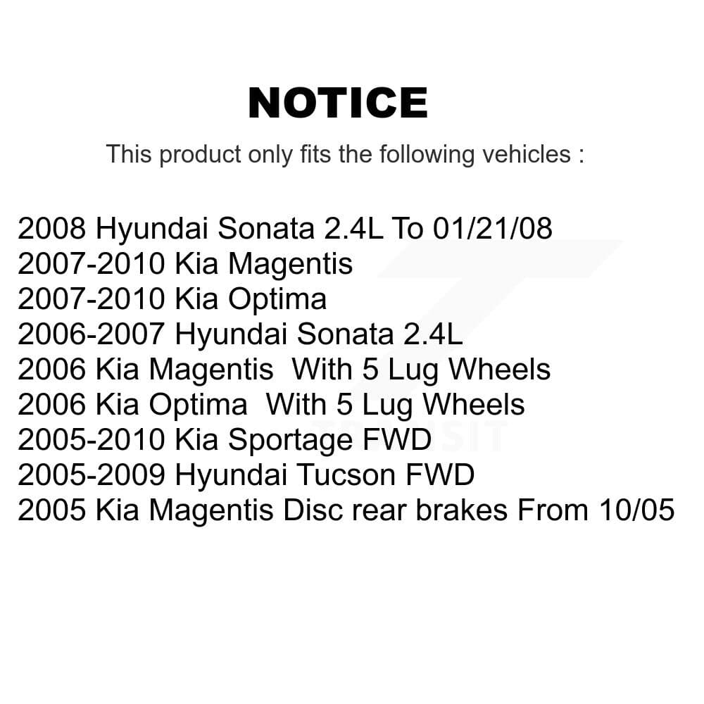 Transit Auto - KGA-106517 - Rear Disc Brake Kits image 19