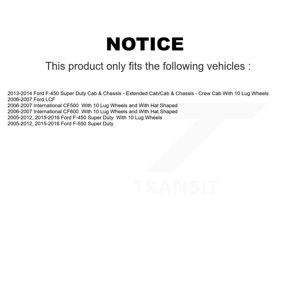 Transit Auto - KGA-106556 - Rear Disc Brake Kits image 19