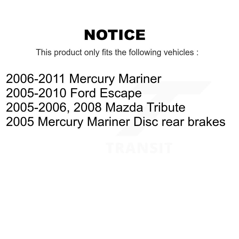 Transit Auto - KGA-106682 - Rear Disc Brake Kits image 19