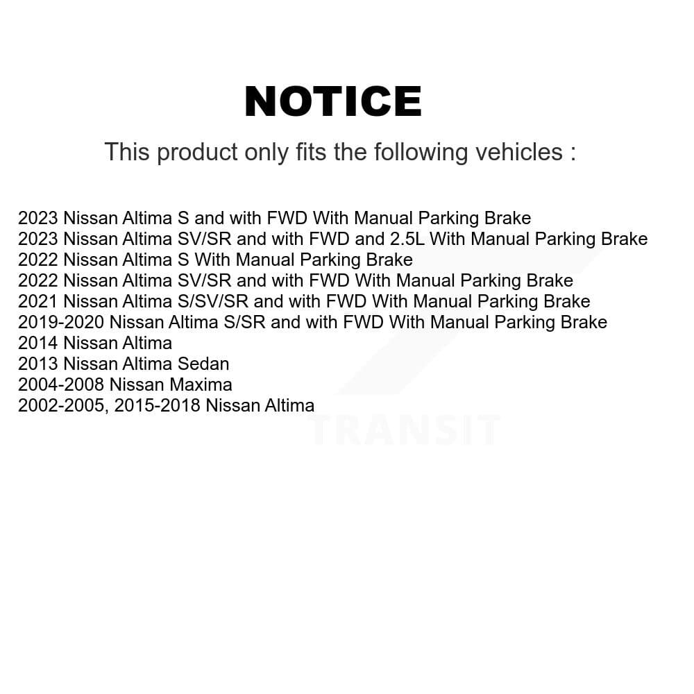 Transit Auto - KGA-107059 - Rear Disc Brake Kits image 19