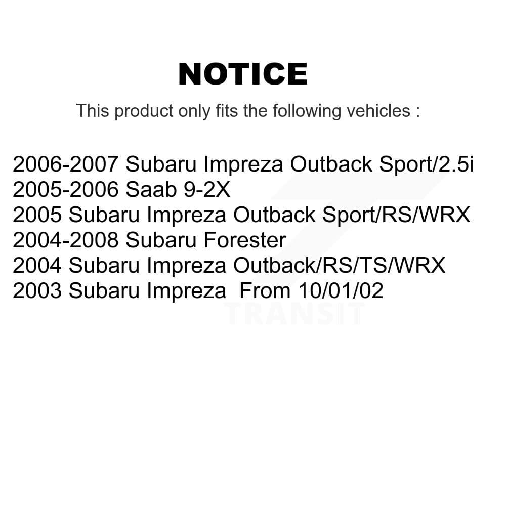 Transit Auto - KGA-107099 - Rear Disc Brake Kits image 19