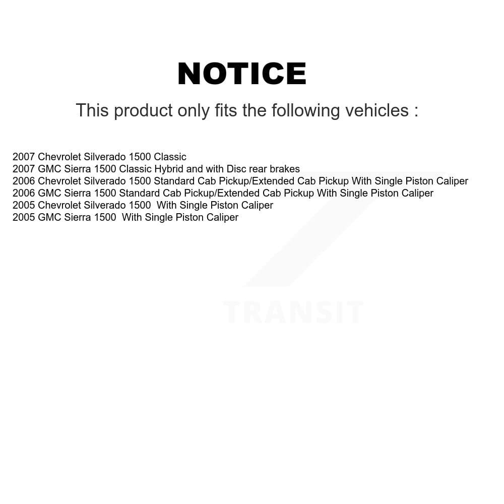 Transit Auto - KGA-107129 - Rear Disc Brake Kits image 19