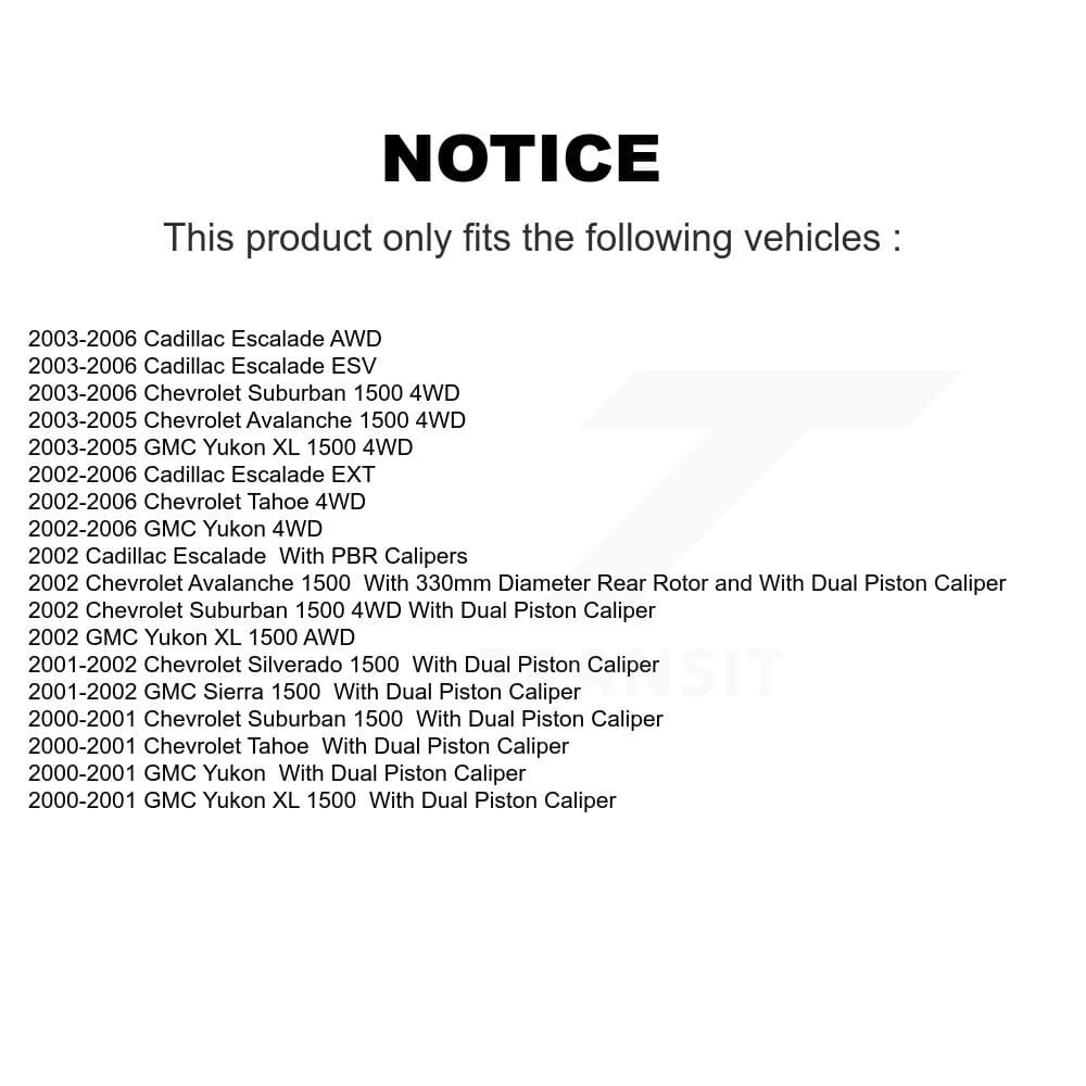 Transit Auto - KGA-107136 - Rear Disc Brake Kits image 19