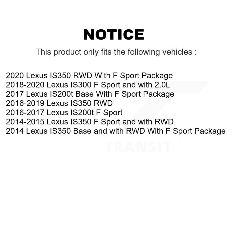 Transit Auto - KGC-100008 - Front and Rear Disc Brake Kits image 19