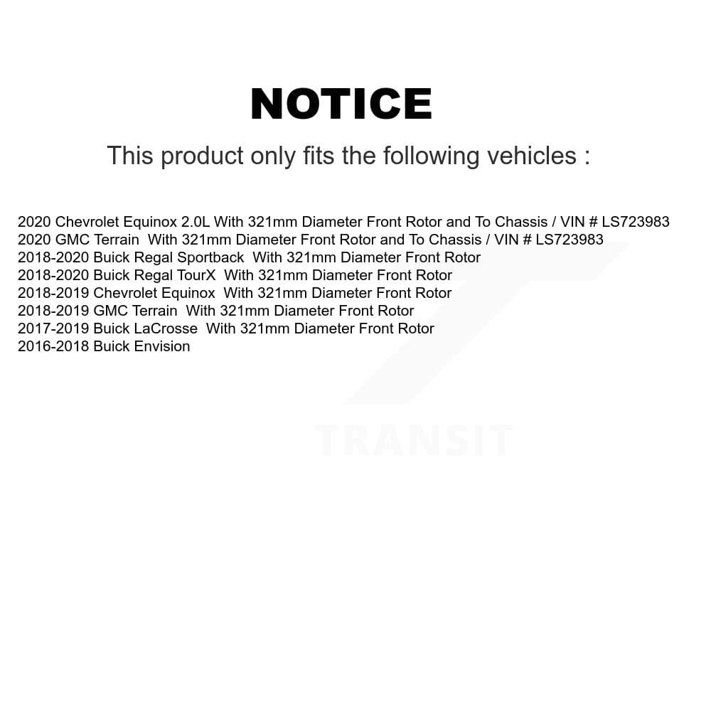 Transit Auto - KGC-100024 - Front Disc Brake Kits image 19