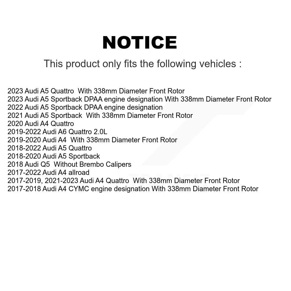 Transit Auto - KGC-100077 - Front Disc Brake Kits image 19