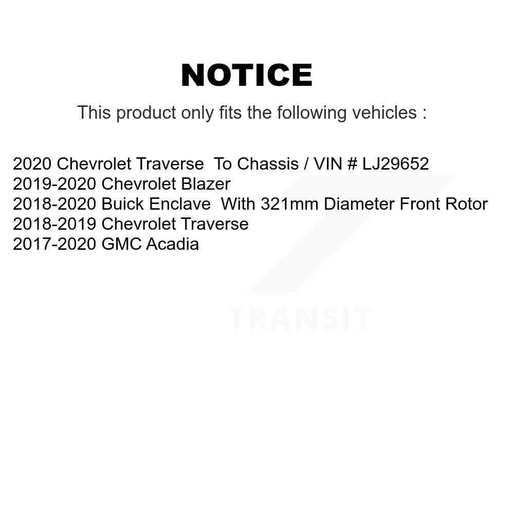 Transit Auto - KGC-100101 - Front Disc Brake Kits image 19
