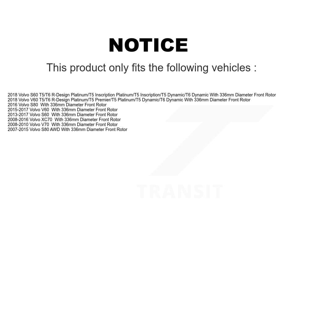 Transit Auto - KGC-100182 - Front Disc Brake Kits image 19
