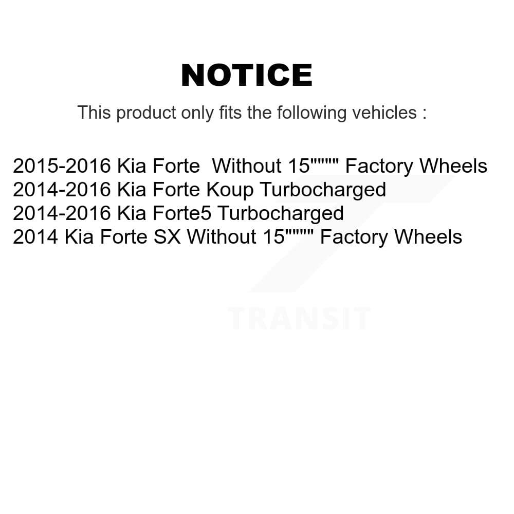 Transit Auto - KGC-100339 - Front Disc Brake Kits image 19