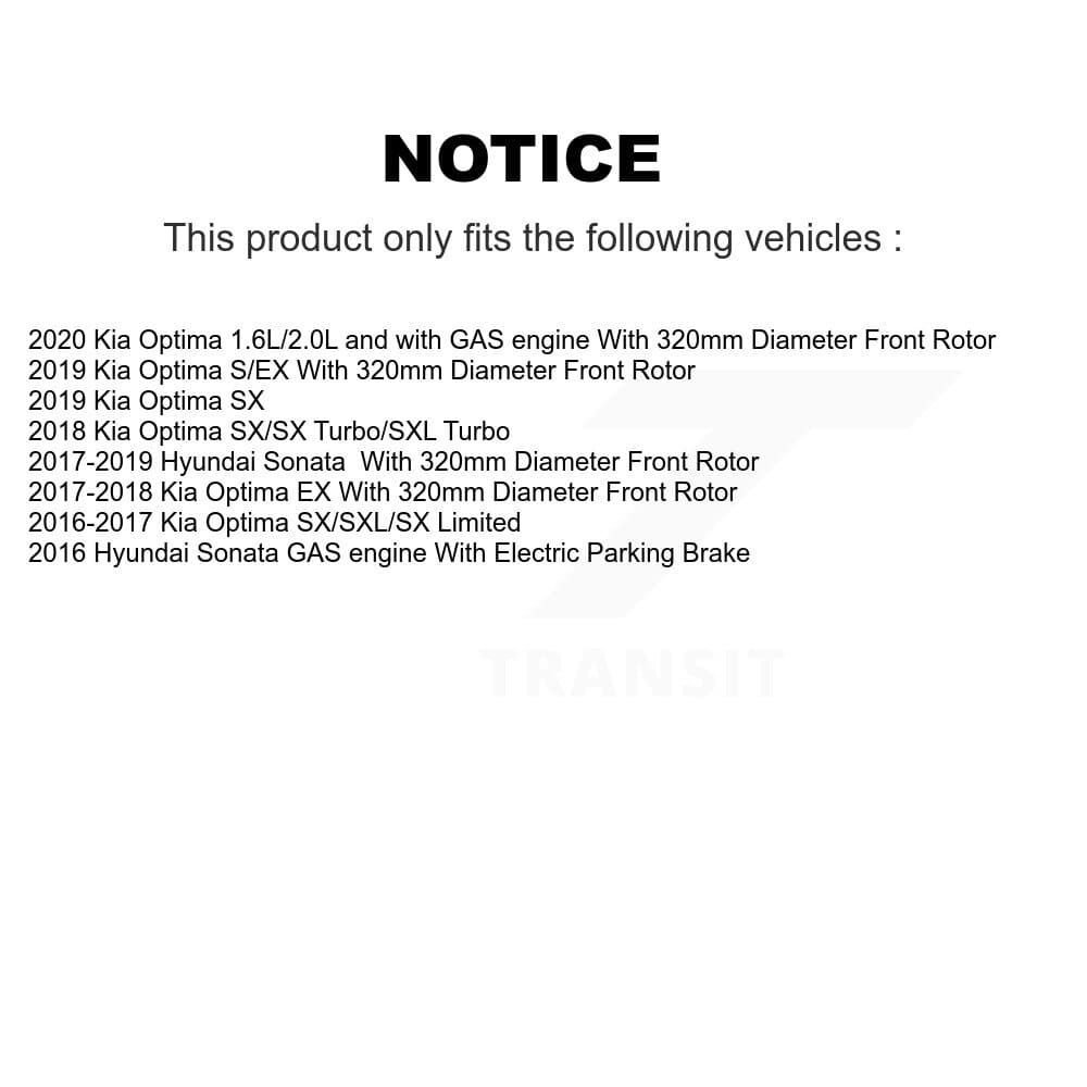 Transit Auto - KGC-100353 - Front Disc Brake Kits image 19