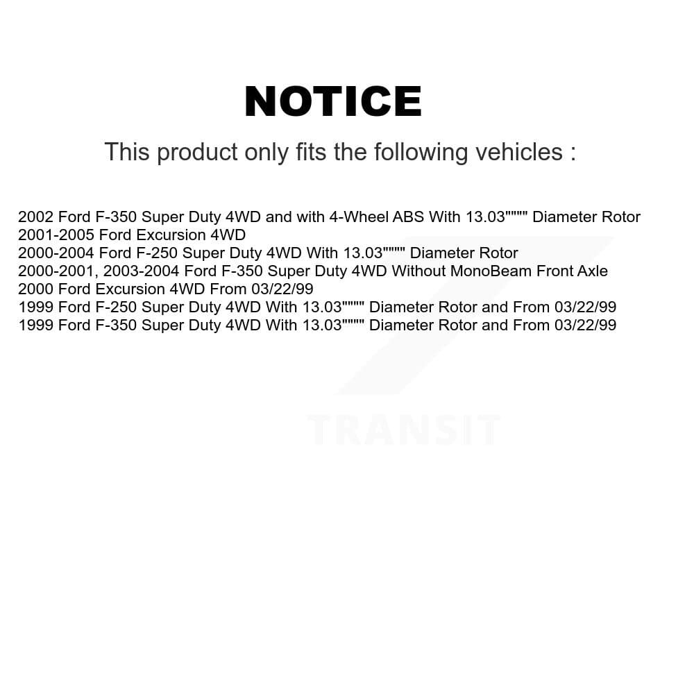 Transit Auto - KGC-100400 - Front Disc Brake Kits image 19