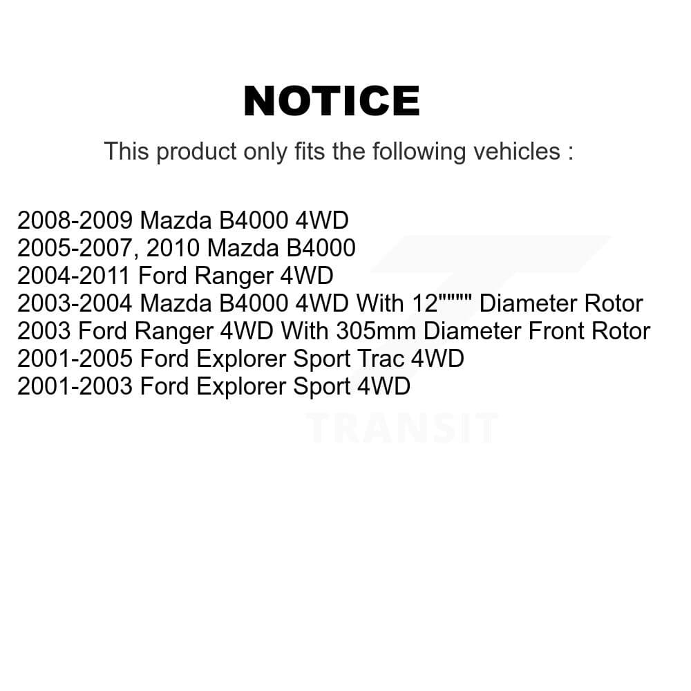 Transit Auto - KGC-100487 - Front Disc Brake Kits image 19