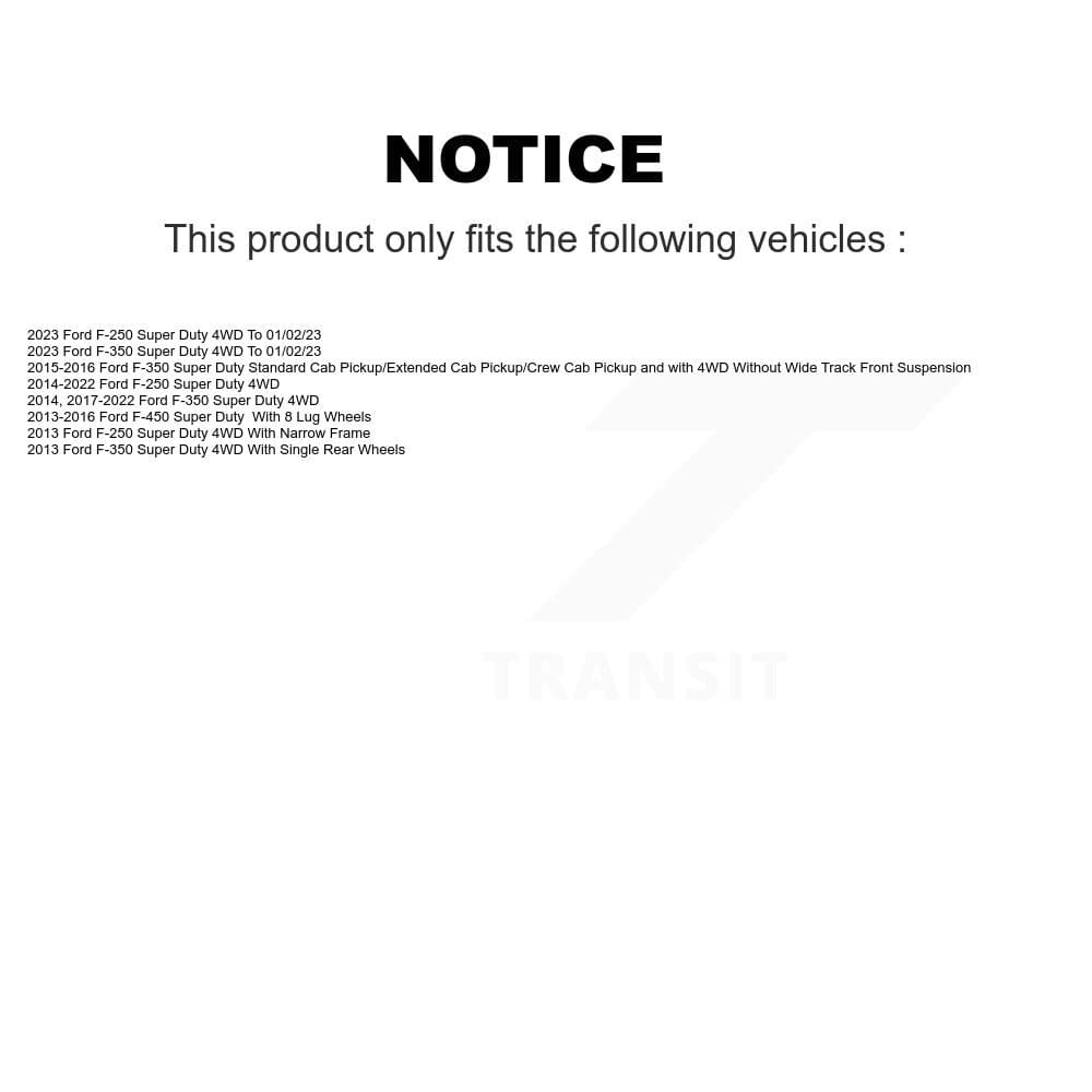 Transit Auto - KGC-100554 - Front Disc Brake Kits image 19