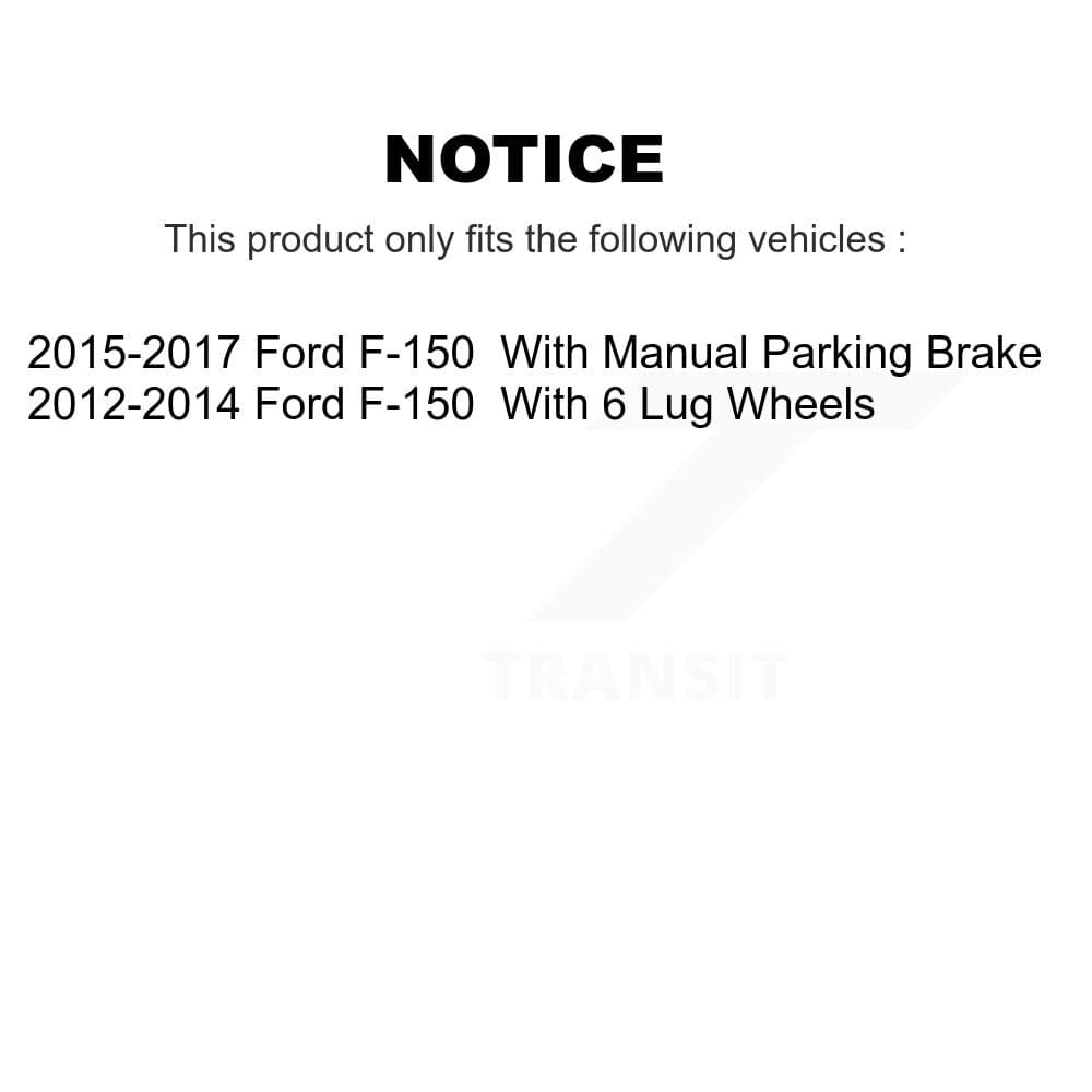 Transit Auto - KGC-100601 - Front and Rear Disc Brake Kits image 19