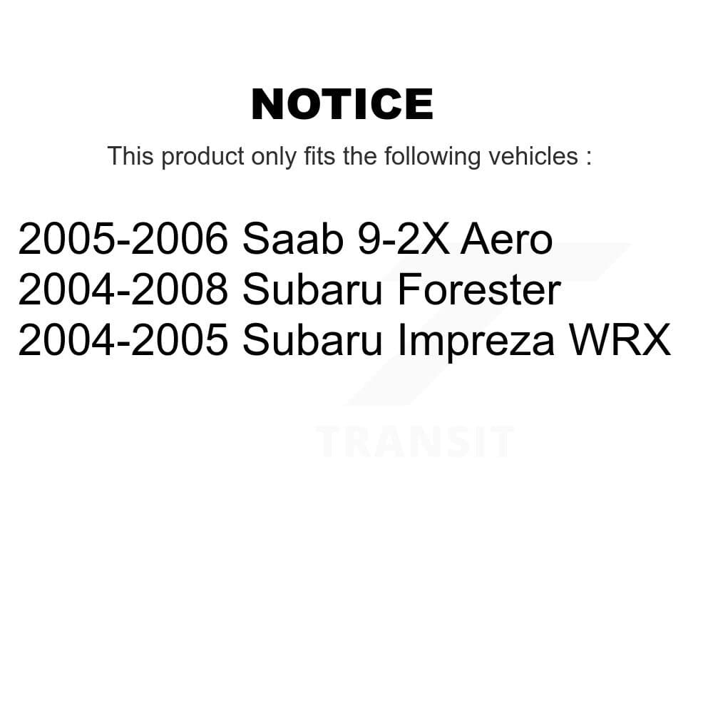 Transit Auto - KGC-100750 - Front and Rear Disc Brake Kits image 19