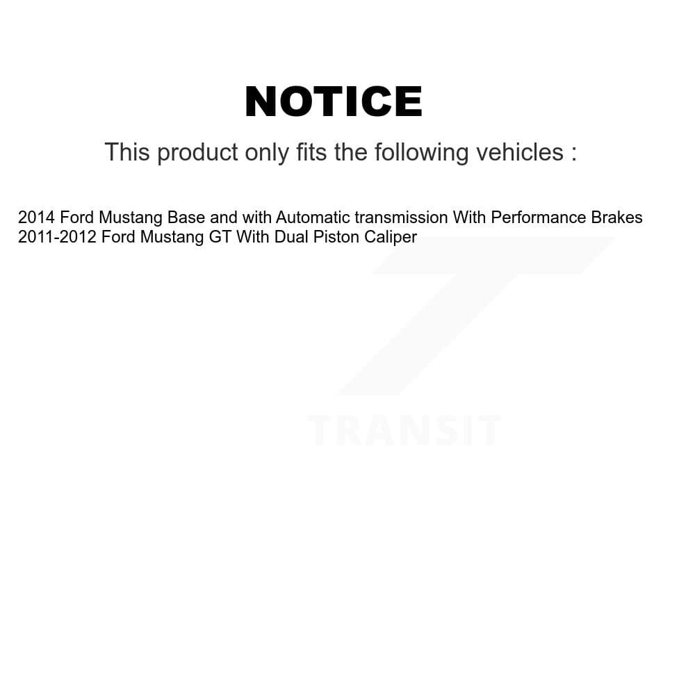 Transit Auto - KGC-100751 - Front and Rear Disc Brake Kits image 19