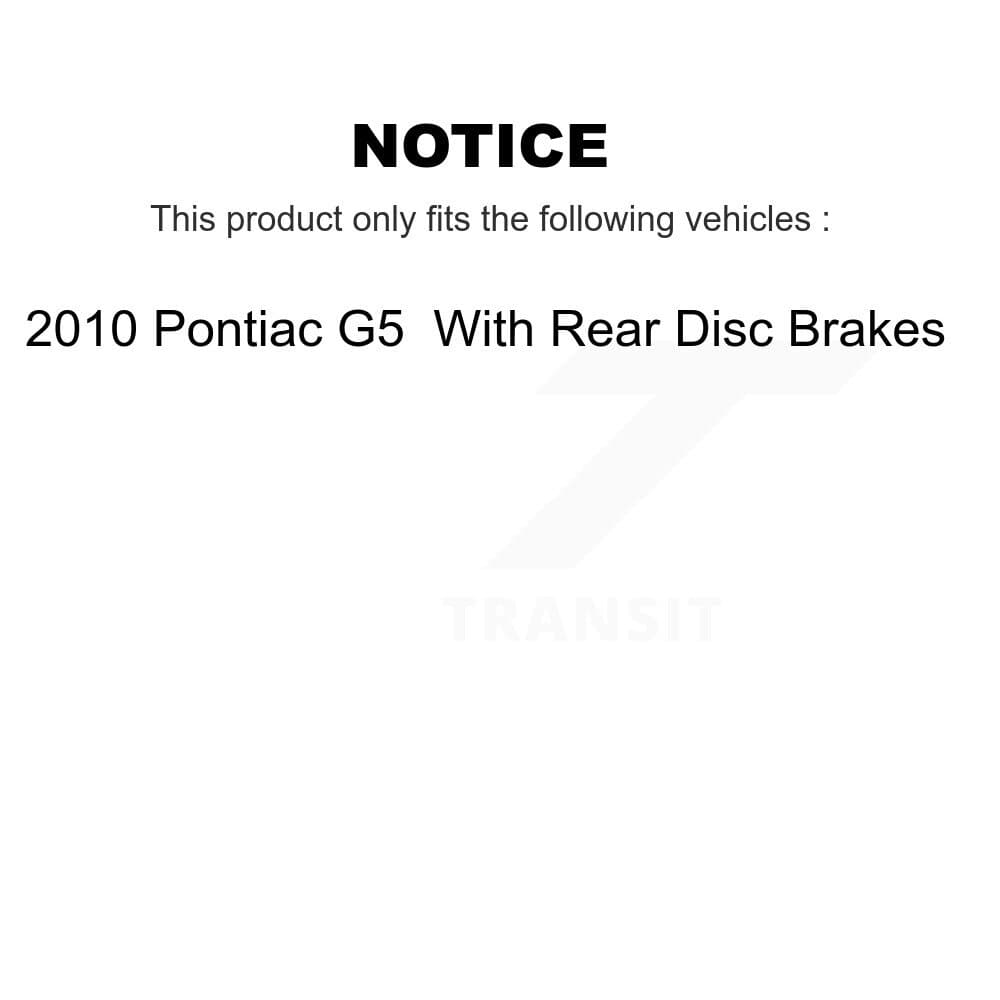 Transit Auto - KGC-100834 - Front and Rear Disc Brake Kits image 19