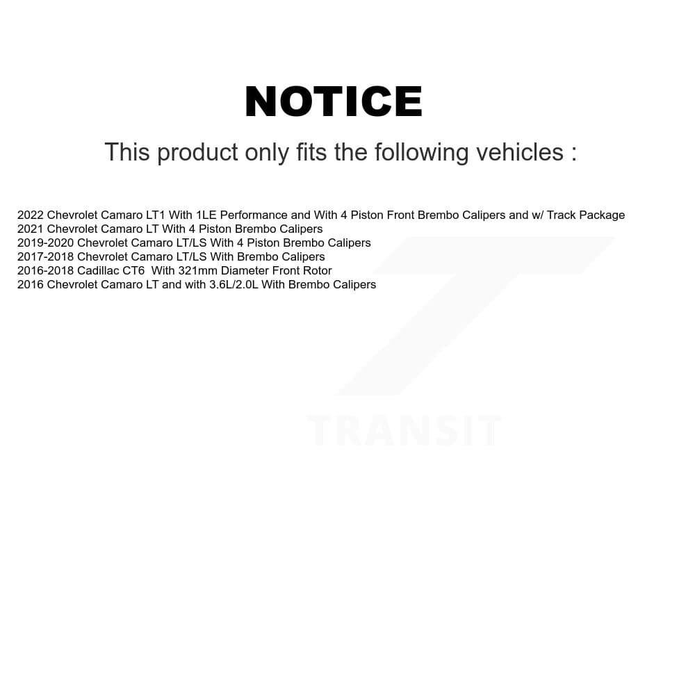 Transit Auto - KGC-100884 - Front and Rear Disc Brake Kits image 19