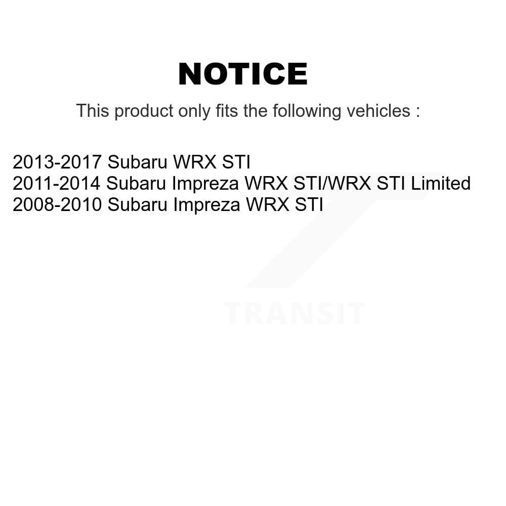 Transit Auto - KGC-100922 - Front and Rear Disc Brake Kits image 19