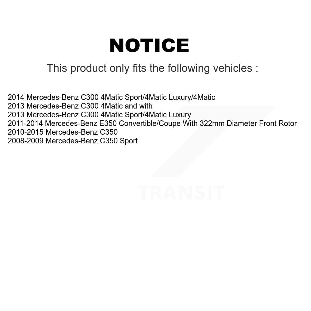 Transit Auto - KGC-101011 - Front and Rear Disc Brake Kits image 19