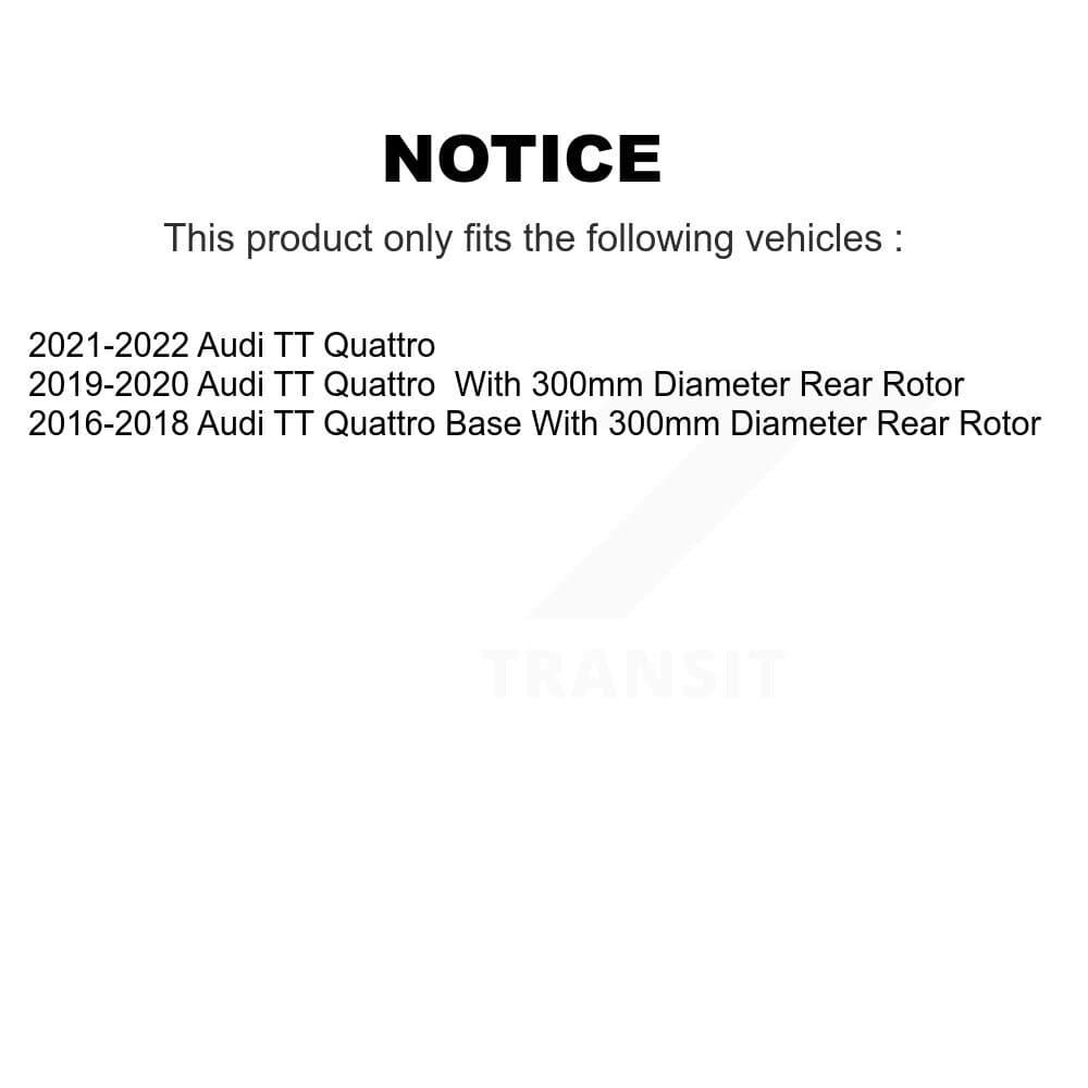 Transit Auto - KGC-101326 - Front and Rear Disc Brake Kits image 19