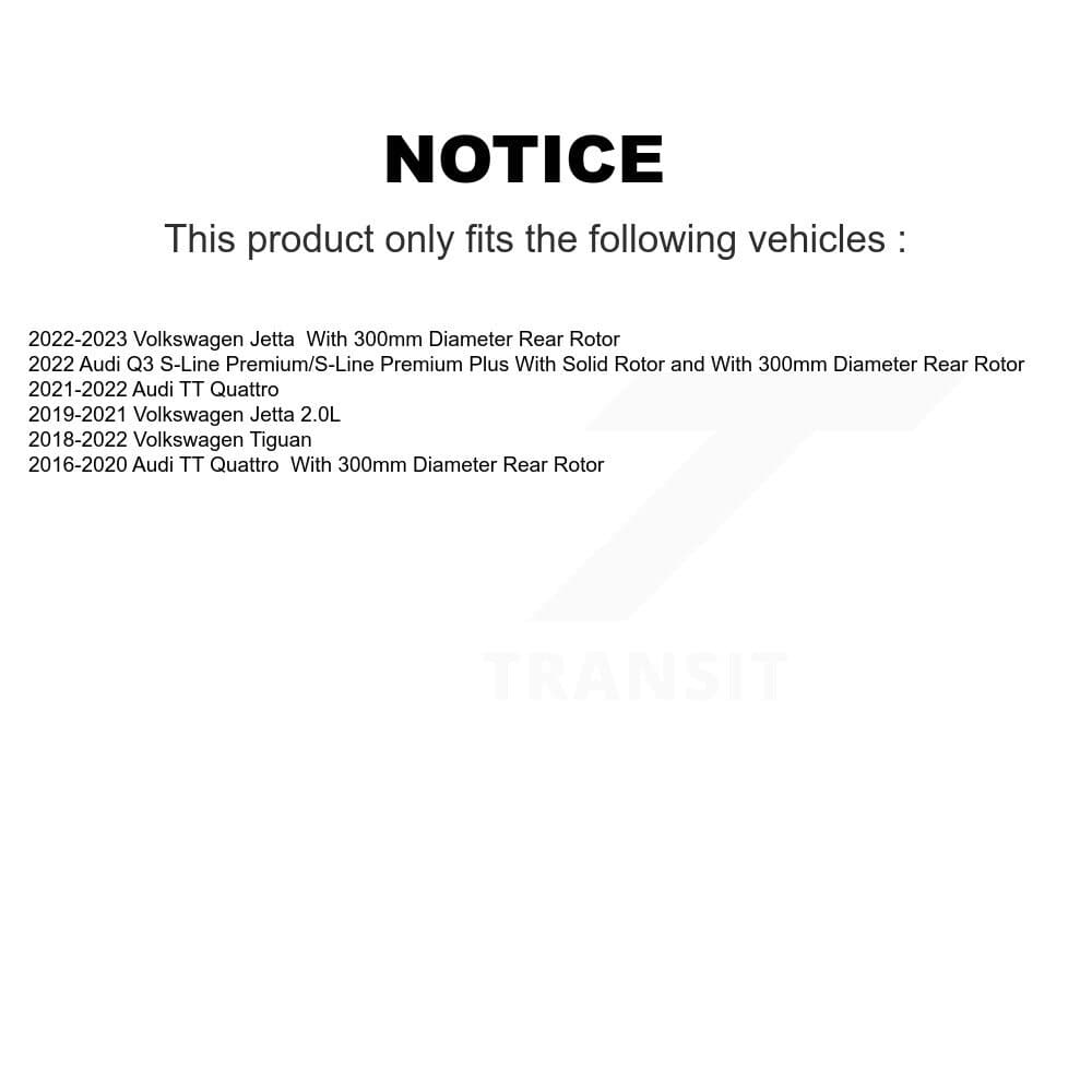 Transit Auto - KGC-101476 - Rear Disc Brake Kits image 19