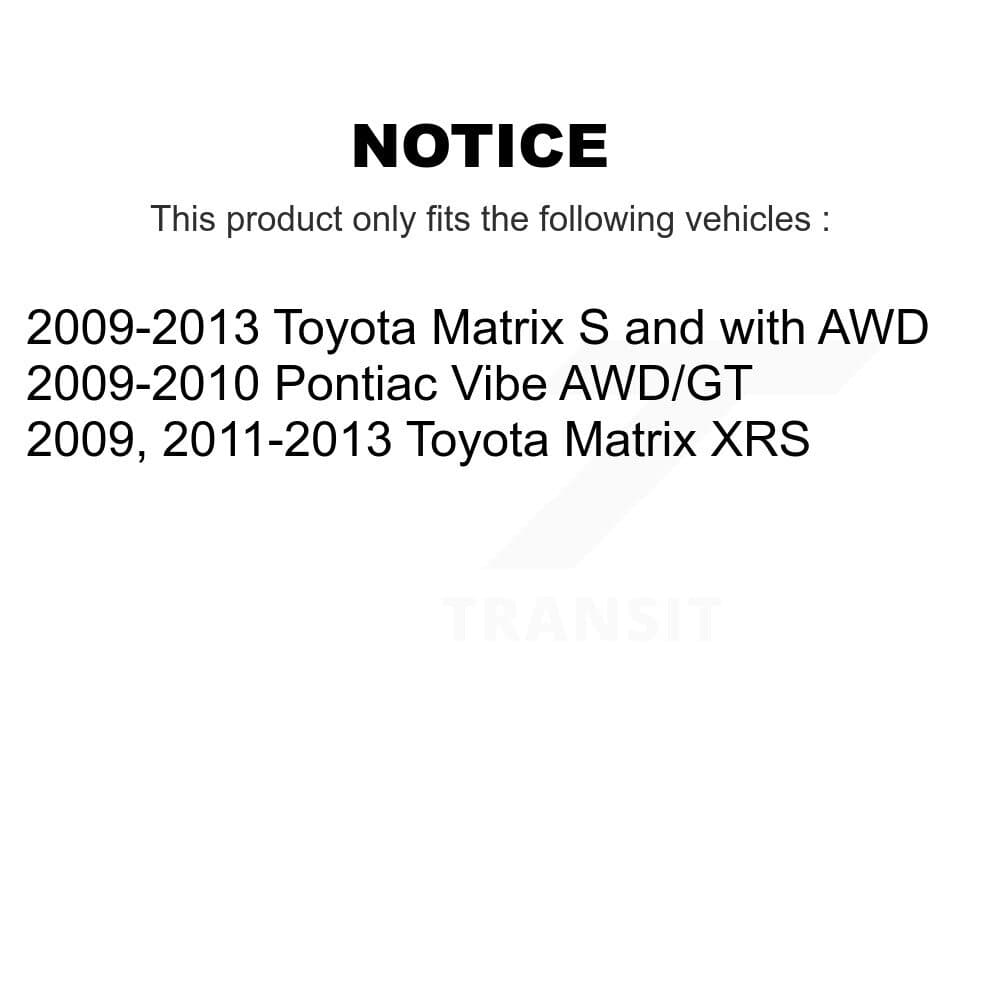 Transit Auto - KGC-101518 - Rear Disc Brake Kits image 19