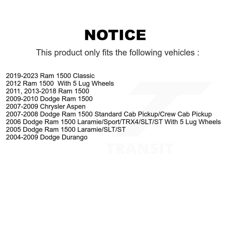 Transit Auto - KGC-101656 - Rear Disc Brake Kits image 19