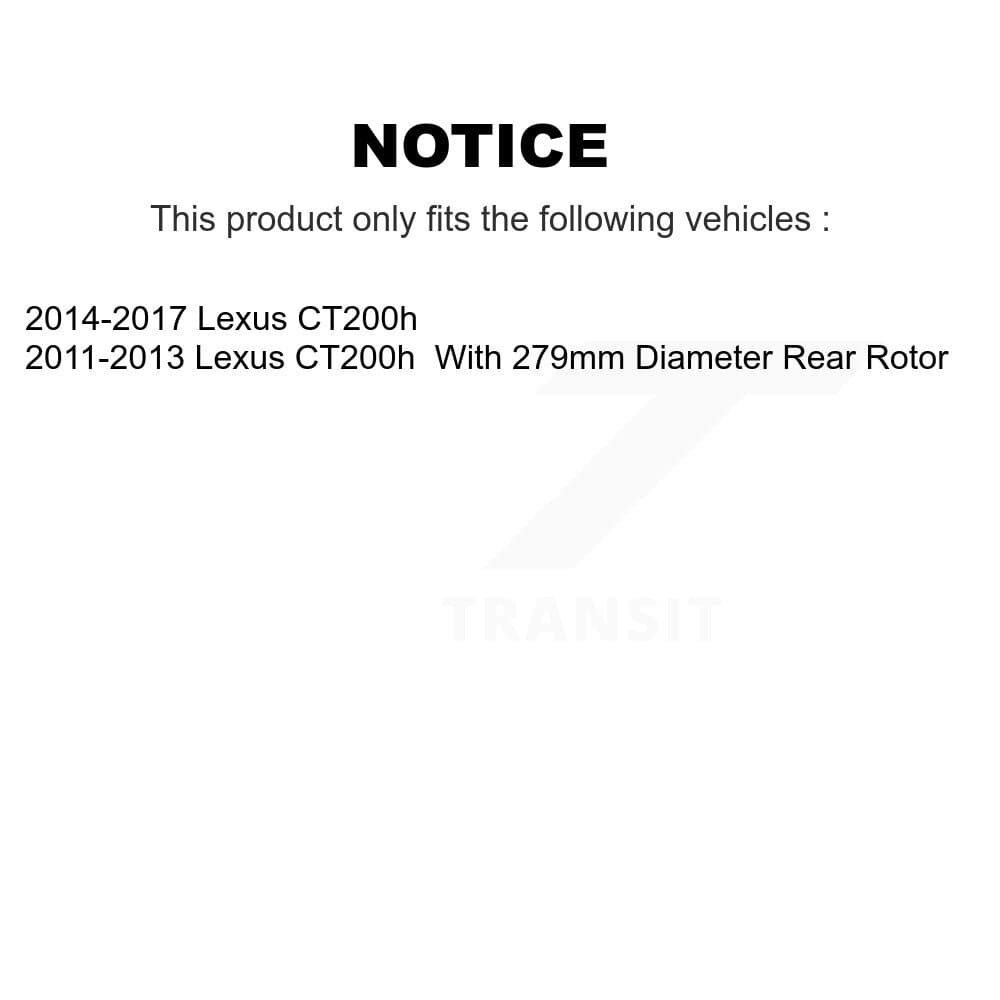 Transit Auto - KGC-101704 - Rear Disc Brake Kits image 19
